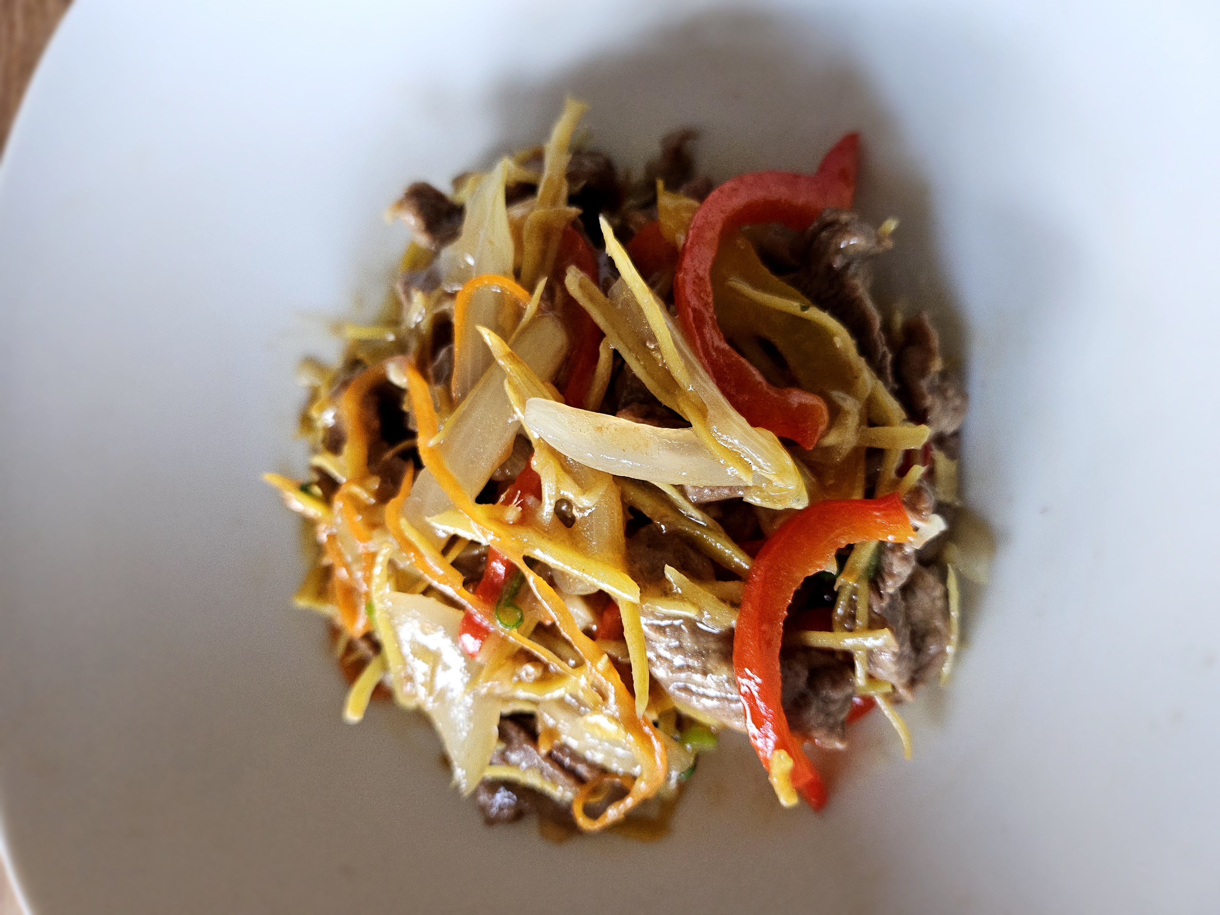 Khmer Gericht – Wok und Gemüse